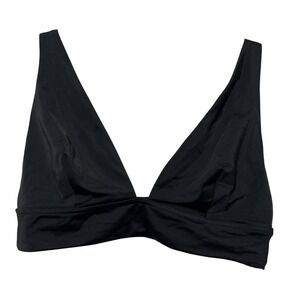 ASOS Design Women Sz 10 Triangle Swimsuit‎ Top Adjustable Unlined No Underwire